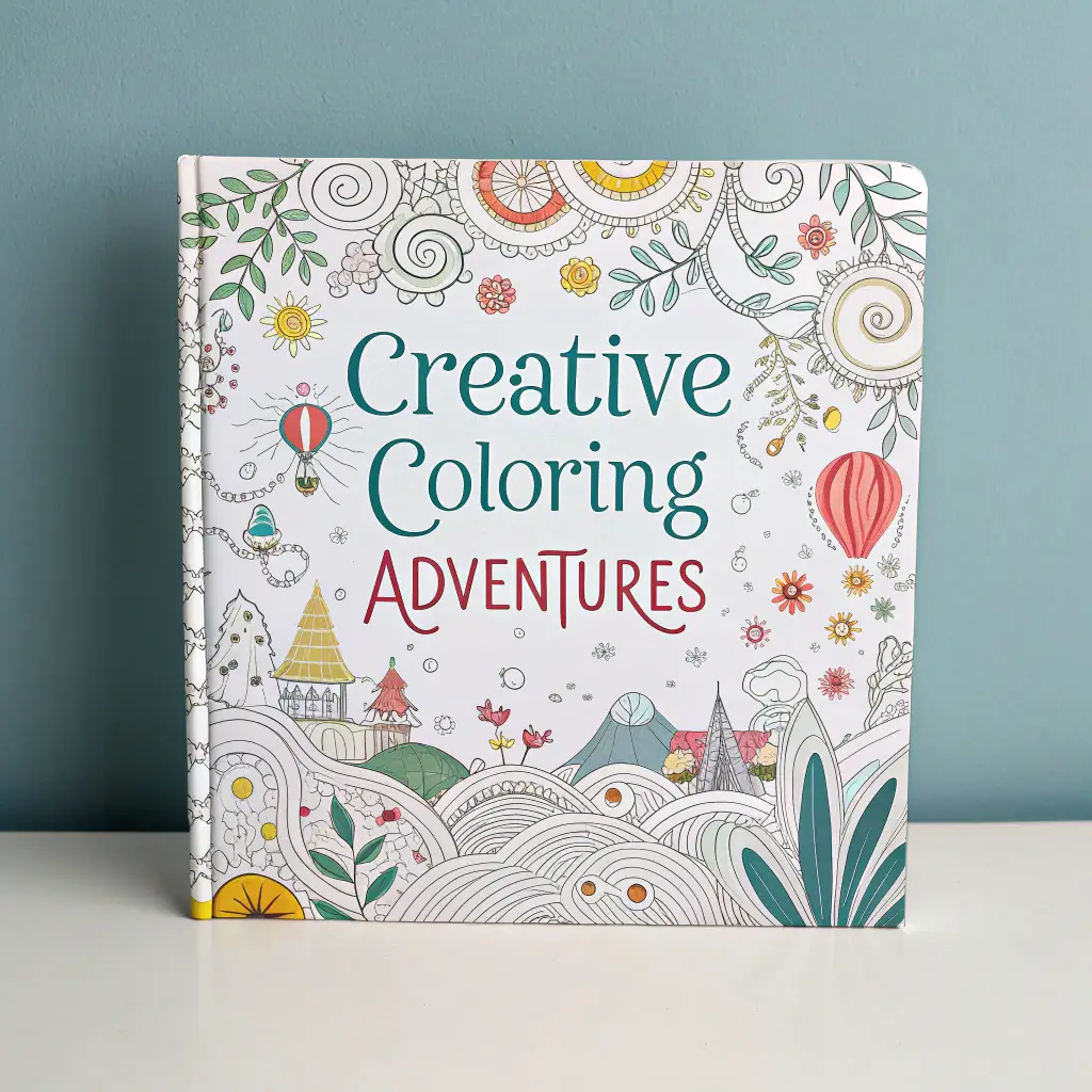 Magical Creatures Coloring Book