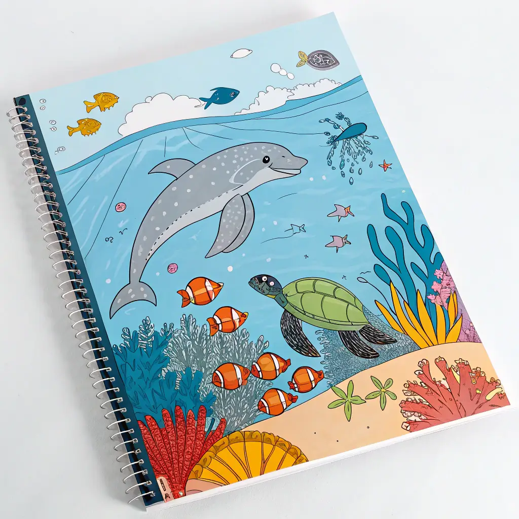 Under the Sea Coloring Book